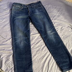 Lucky Brand women's Dark Blue Skinny Jeans